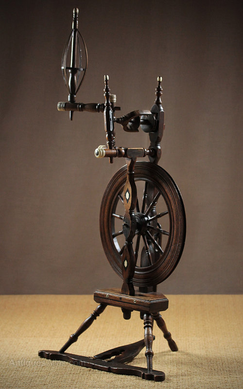 Early 19th.c. Spinning Wheel C.1810. Antiques Atlas