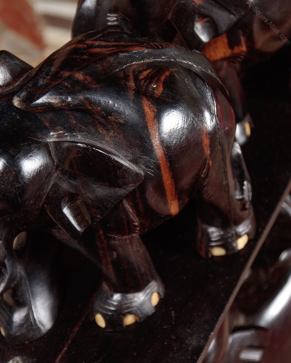 Antiques Atlas - Ebony Carved Elephants C.1930 ac049a9334 / 36351