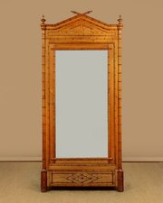 Faux Bamboo Wardrobe C.1890