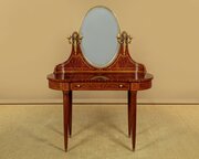 French Amboyna & Gilt Dressing Table C.1930