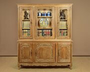 French Limed Oak Bookcase