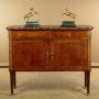 French Marble Top Side Cabinet c.1930