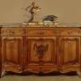 French Marble Top Sideboard c.1930