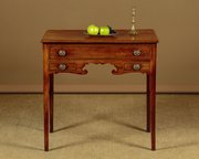 George III Mahogany Lowboy