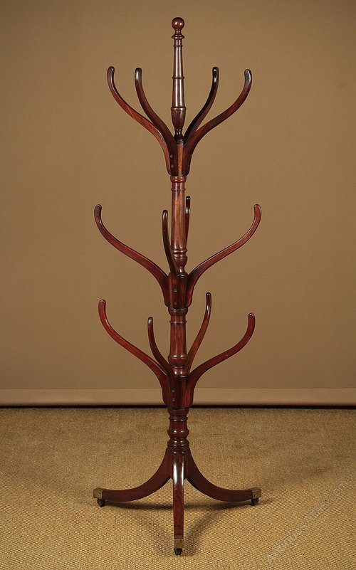 Mahogany Hat Stand C.1790. Antiques Atlas