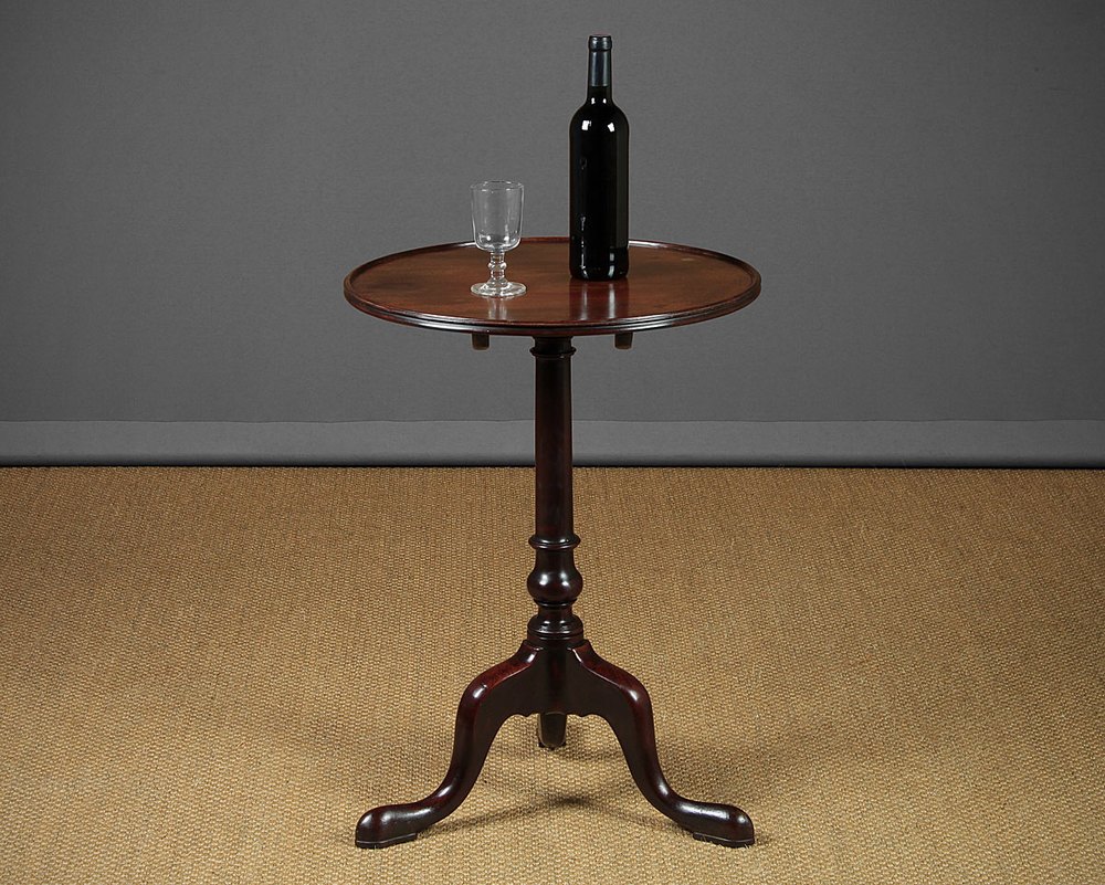 Mahogany Tilt Top Wine Table C.1810. Antiques Atlas