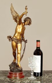 Gilded Figure Of Cupid C.1920