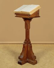Gothic Oak Lectern C.1910
