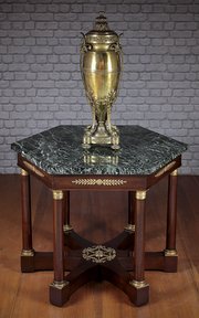 Hexagonal Empire Style Centre Table C.1920.