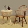Kitchen Chopping Block Side Table c.1890