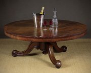 Large Circular Mahogany Coffee Table C.1830.