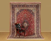 Large Kashan Persian Carpet C.1980