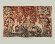 Large Lady & The Unicorn Tapestry Wall Hanging 