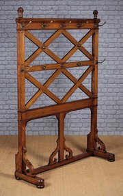 Large Oak Hall Stand C.1880.