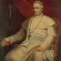 Large Portrait Painting of Pope Pius IX c.1870
