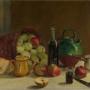 Large Still Life Oil Painting Dated 1927