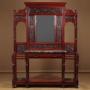 Large Walnut Hall Stand c.1870.