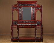 Large Walnut Hall Stand C.1870.