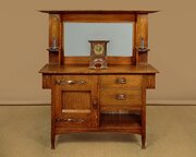 Liberty Style Arts & Crafts Oak Dresser C.1905