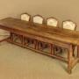 Long Oak Refectory Dining Table c.1820