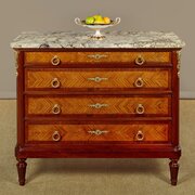 Louis XVI Style Marble Top Commode C.1960