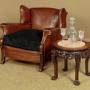 Low Chinese Marble Top Side Table c.1900