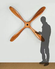 Mahogany Aircraft Propeller By De Havilland C.1914