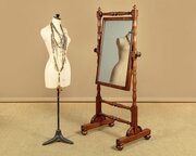 Mahogany Cheval Mirror C.1840