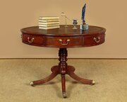 Mahogany Library Drum Table C.1880