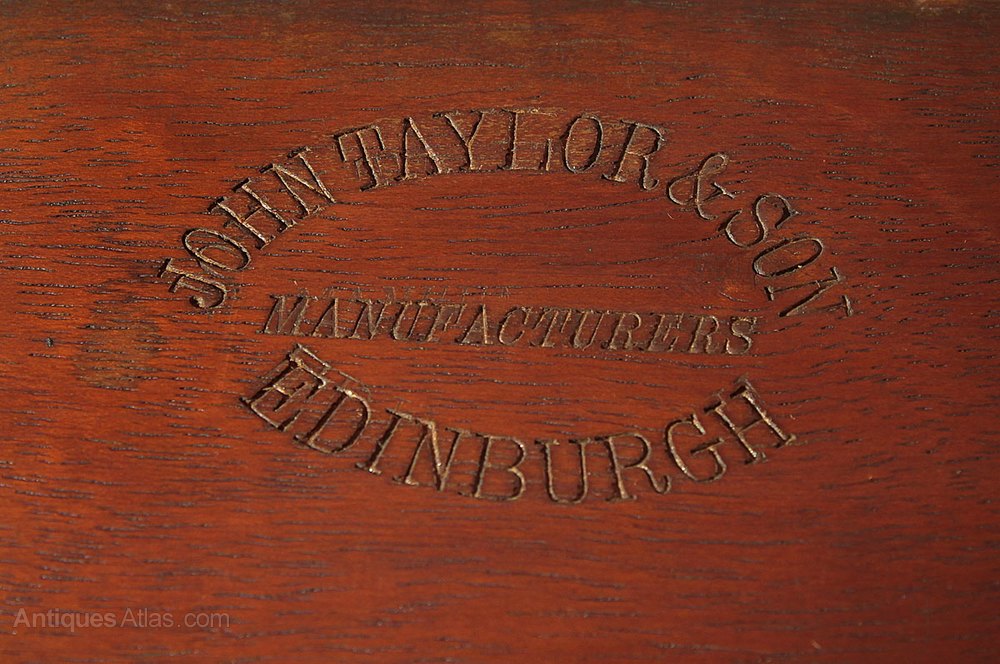 Mahogany Wardrobe By John Taylor & Son. Edinburgh. Antiques Atlas