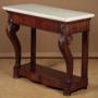 Mahogany & Marble Top Console Table c.1890.