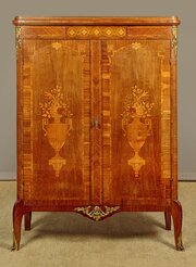 Marquetry Inlaid Side Cabinet C.1960