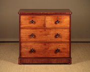 Mid 19th.c. Mahogany Chest Of Drawers 1870.