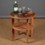 Mid Century Oak RAF Drinks Table dated 1952