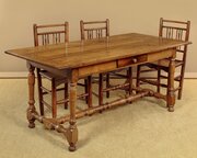 Oak Farmhouse Kitchen Dining Table C.1830