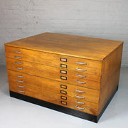 Oak Plan Chest.