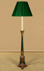 Painted Standard Lamp C.1930