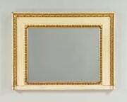 Painted & Gilded Overmantle Mirror C.1920
