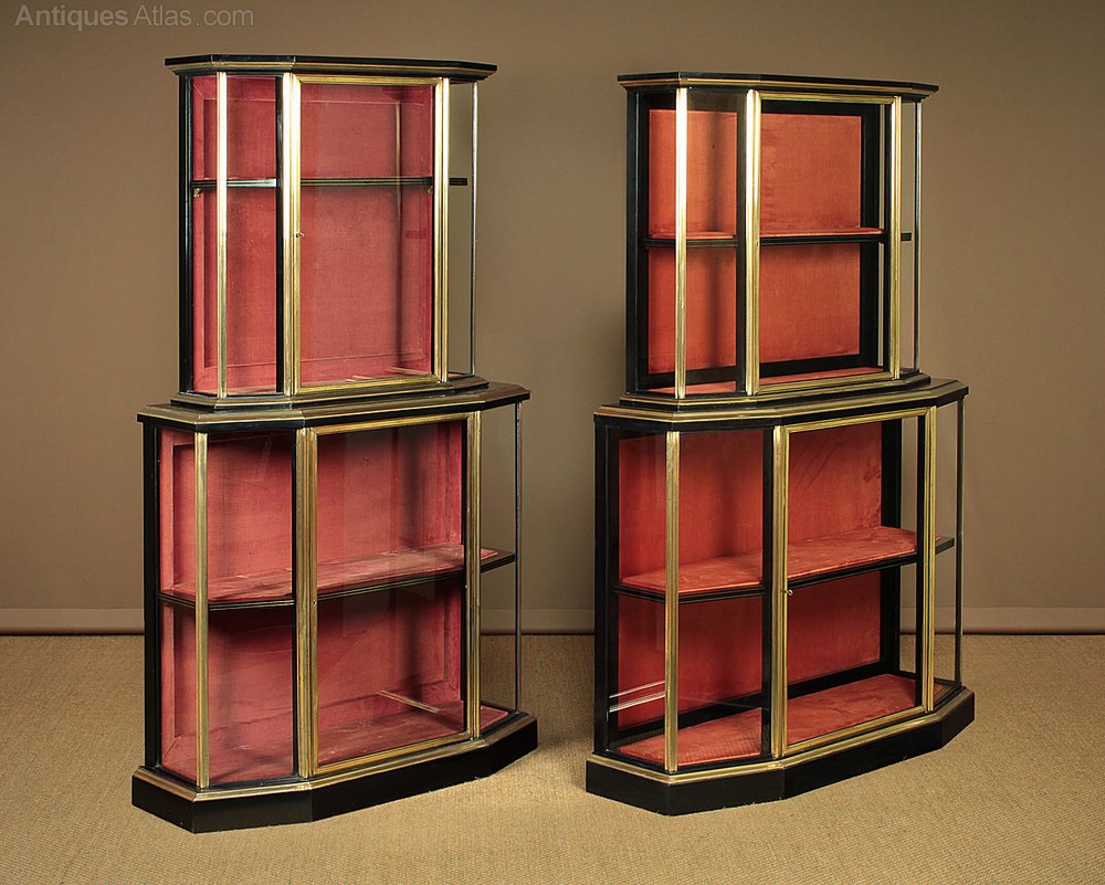 Pair Of Art Deco Display C.1930. Antiques Atlas