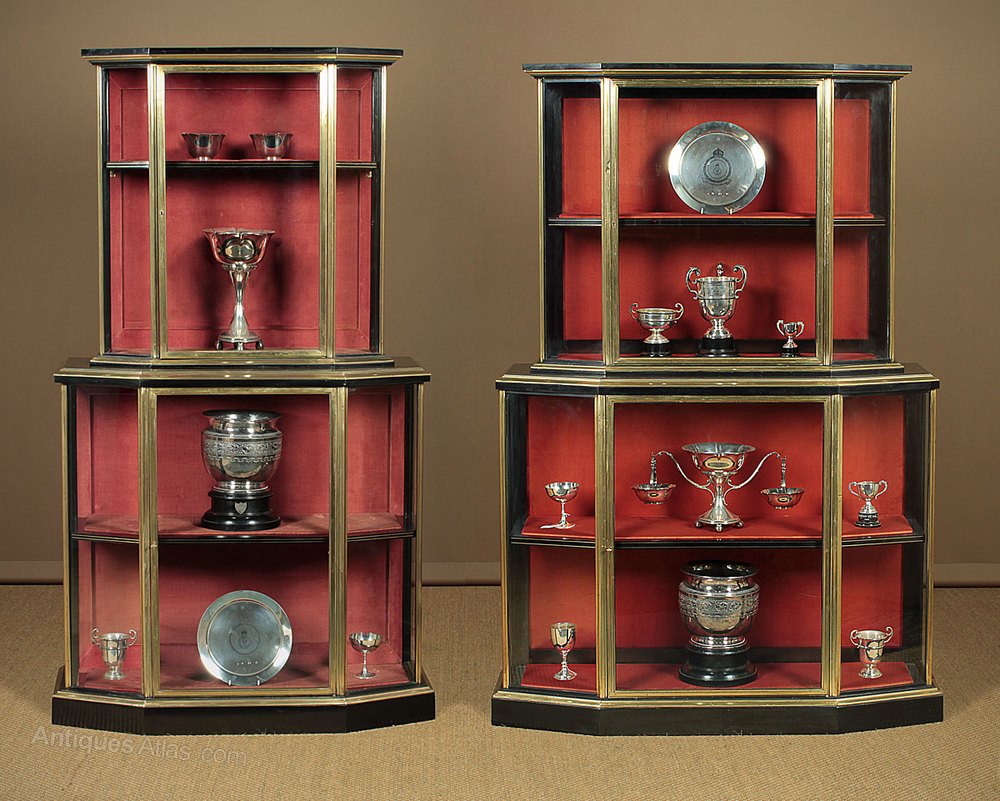 Pair Of Art Deco Display C.1930. Antiques Atlas