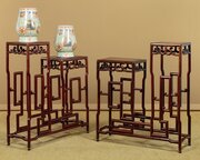 Pair Of Chinese Two Tier Stands C.1930