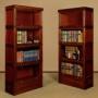 Pair of Mahogany Stacking Office Bookcases c.1950