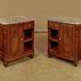 Pair of Marble Top Bedside Cabinets c.1930