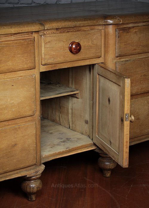 Pine Kitchen Dresser C.1860. Antiques Atlas