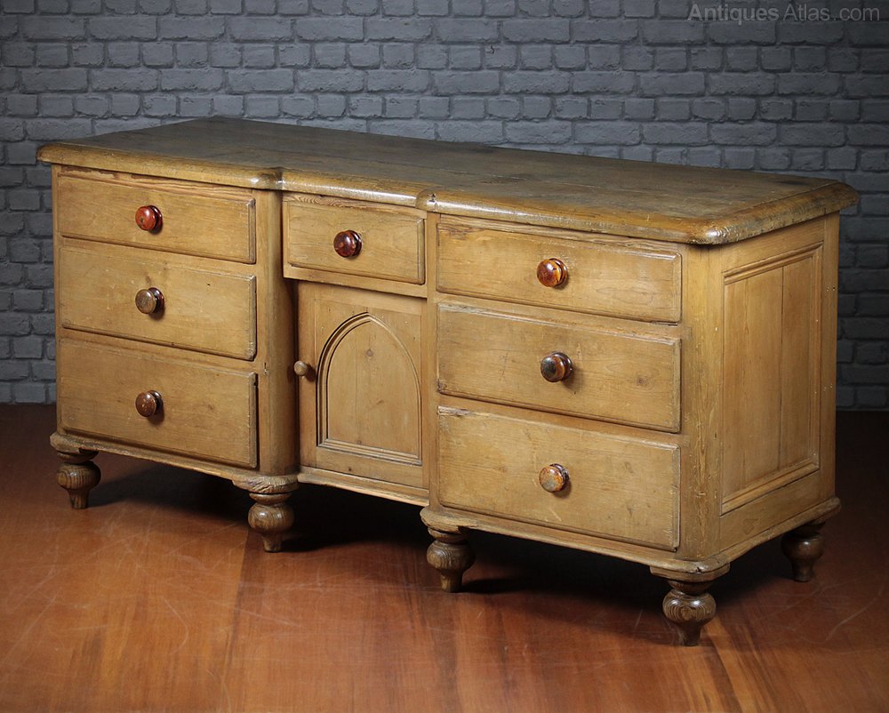 Pine Kitchen Dresser C.1860. Antiques Atlas