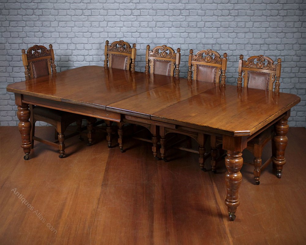 Vintage Extending Dining Tables : Vintage Duncan Phyfe Dining Table