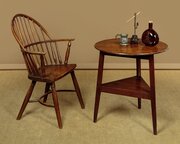 Pollard Oak Top Cricket Table C.1850
