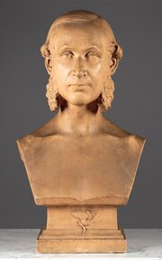 Portrait Bust Of A Physician C.1900