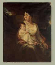 Portrait Of Woman & Child After Raeburn C.1800