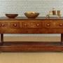 Potboard Kitchen Dresser Base c.1810